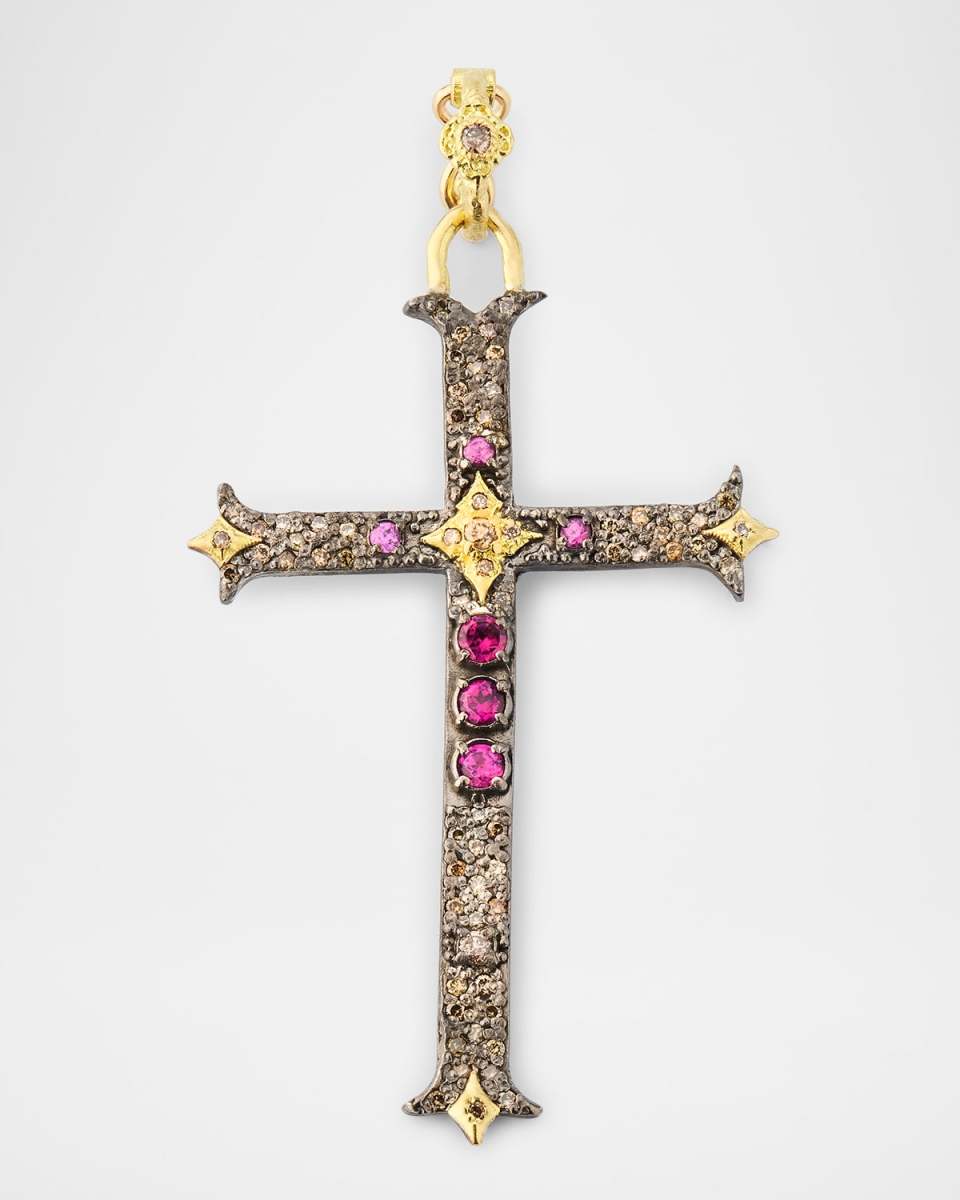 Cross Enhancer in Purple Garnet